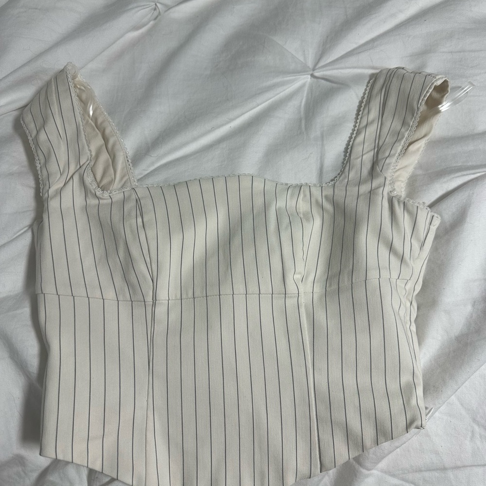 women’s strip set super cute top and skort
